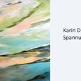 Karin Dlugaiczik Spannungsfelder Abstraktes Landschaftsgemälde mit Titel Karin Dlugaiczik Spannungsfelder.