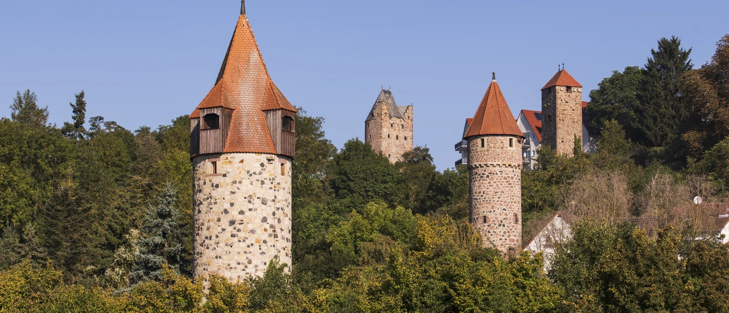 Fritzlar-Vier-Türme-Blick_2021-10-09_D850_9536(B)_16zu9_StadtmarkeingFritzlar_CC-BY-SA.jpg Auf dem Foto ist der Vier-Türme-Blick zu sehen. Von einem Punkt an der Straße Mainzer Ring kann man vier Türme der Stadtmauer rund um Fritzlar gleichzeitig sehen. Den Grauen Turm, den Frauen Turm, den Winter Turm und die Kanzel.