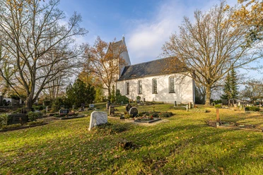 Widok na kościół Panitzsch