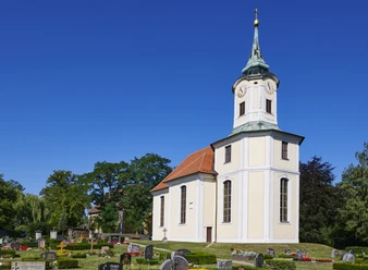George Bähr Church in Schmannewitz View of the George Bähr Church in Schmannewitz