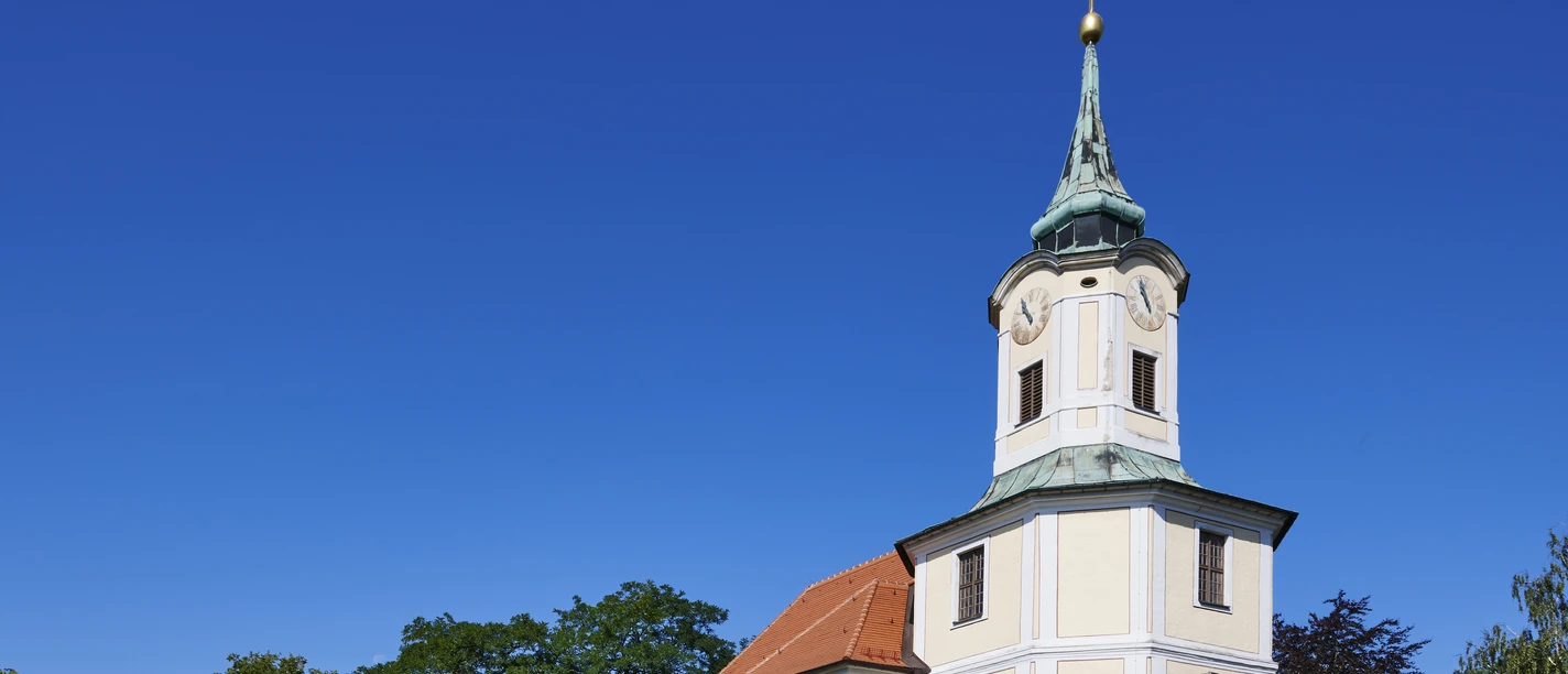 George-Bähr-Kirche in Schmannewitz Blick auf die George-Bähr-Kirche in Schmannewitz