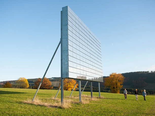Skulptur: Blinker II Blinker 2 in Grafschaft