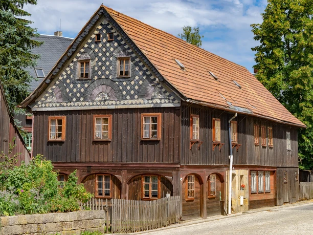 Umgebindehaus in Hinterhermsdorf
