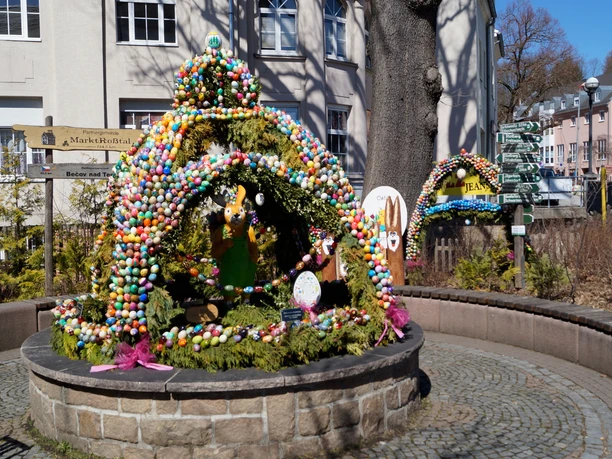 Osterbrunnen in Thalheim/Erzgebirge