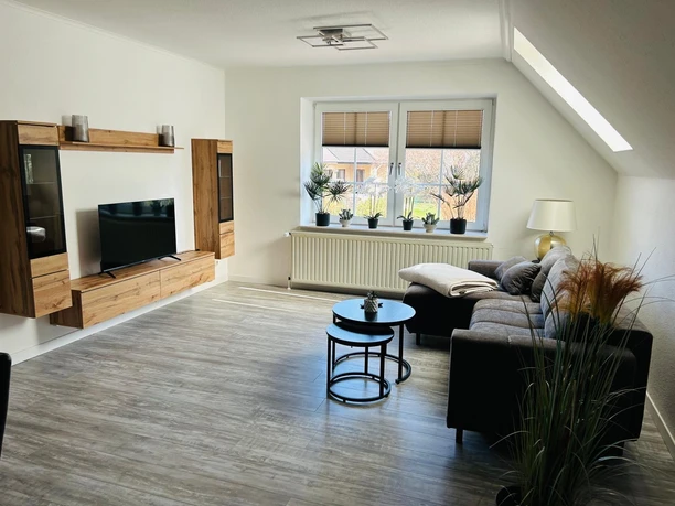 Ferienwohnung Landydill - Wohnzimmer mit Sofaecke