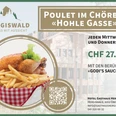 Poulet im Chörbli