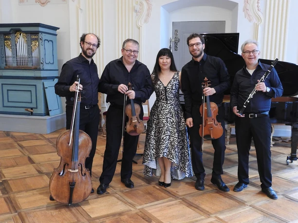 Accento musicale als Quintett, es fehlt Alicia Giezendanner