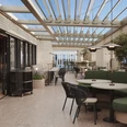 Rooftop-Bar in der 6. Etage