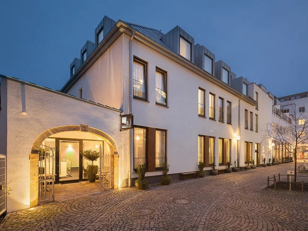 Blick auf das Bergmann Boardinghouse