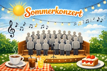 Sommerkonzert im Freien mit Erfrischungen