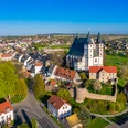 Geithain-Nikolaikirche-Drohnenaufnahme-Region-Leipzig-Luftflug-leipzig-travel.jpg Blick auf die Stadtkirche St. Nikolai Geithain