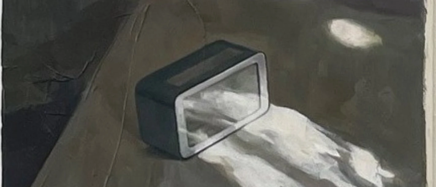 Irene Bisang (* 1981): Lichtwecker, 2023 Öl auf Leinwand, 40 x 30 cm Irene Bisang, Luzern, © Künstlerin