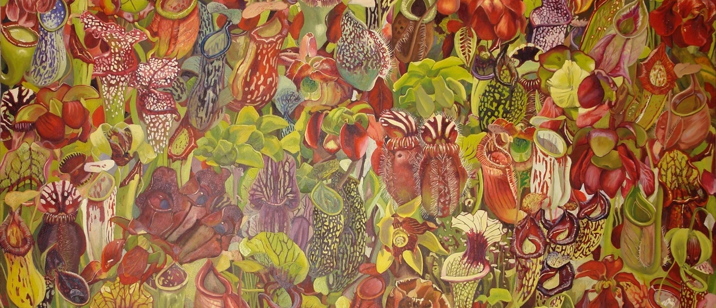 Sepideh NourManesh (* 1989): Ohne Titel, 2017, Öl auf Leinwand, 100 × 190 cm Sepideh NourManesh, Küssnacht am Rigi, © Künstlerin