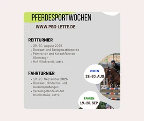 Letteraner Pferdesportwochen