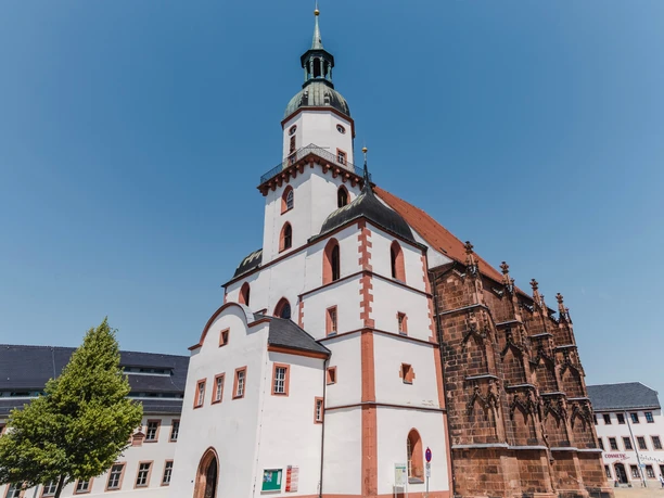 St. Kunigundenkirche Rochlitz - von Südwesten