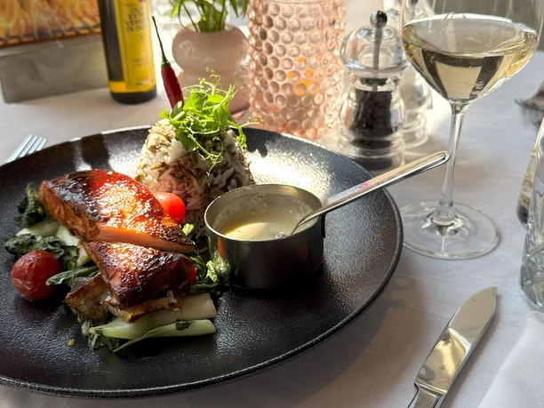 Hauptgang im Restaurant Gildehaus