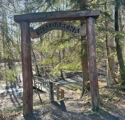 Waldarena | Büren-Ringelstein Eingang zur Waldarena im Ringelsteiner Wald