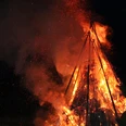 Osterfeuer in Tanne Osterfeuer in Tanne
