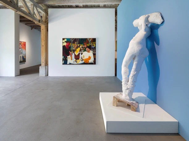 Nicole Eisenman: Schloss Lyfe, Ausstellungsansicht, Kunstmuseum Schloss Derneburg. © Hall Art Foundation, Foto: Roman März