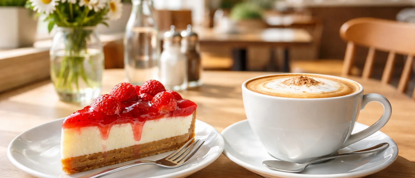 Coffee & cake |KI-generie Kaffee und Kuchen