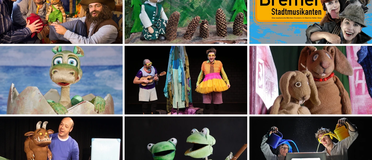 Bad Nauheim - Kindertheater-Reihe 2026 - Collage