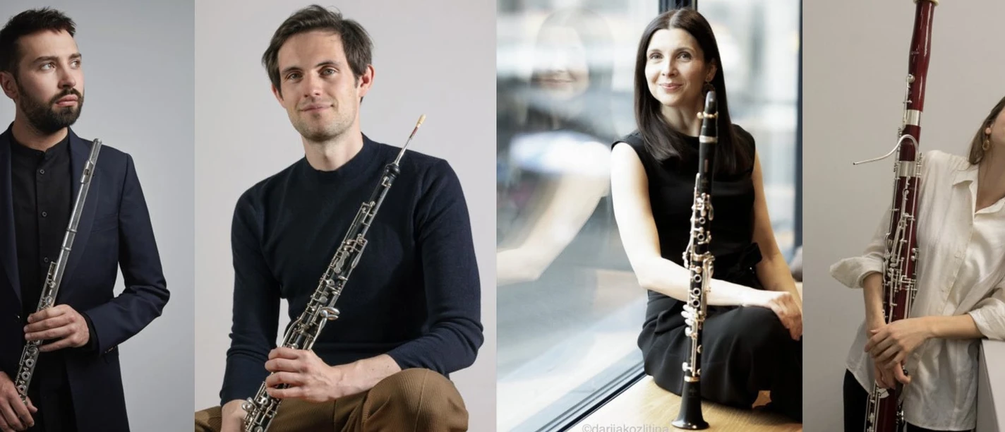 Bläserquartett Walker, Clément, Rossignoli, Curti