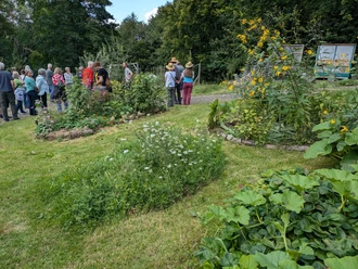 2024-08-25- Führung Permakulturgarten-Lebensbogen-ccby NPH-JS (15)