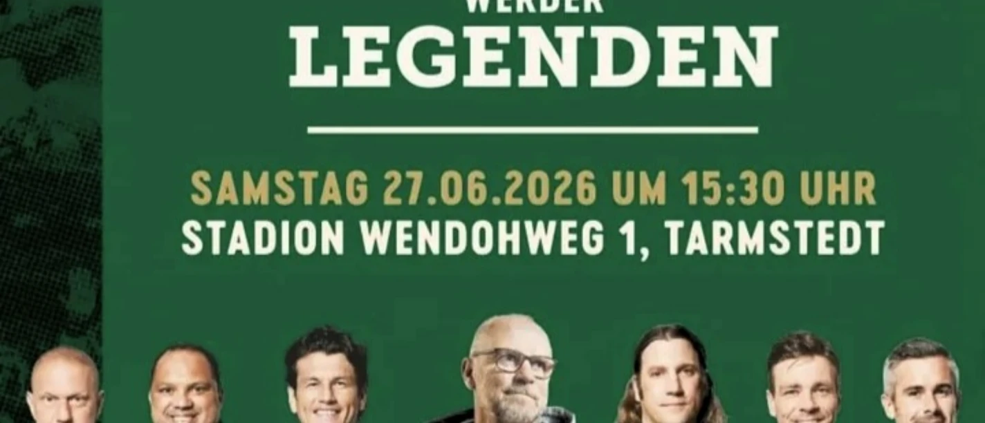 Werder Legenden zu Gast in Tarmstedt Werder Legenden zu Gast in Tarmstedt