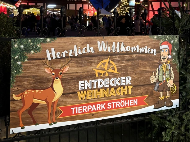 Entdeckerweihnacht im Tierpark Ströhen Entdeckerweihnacht im Tierpark Ströhen