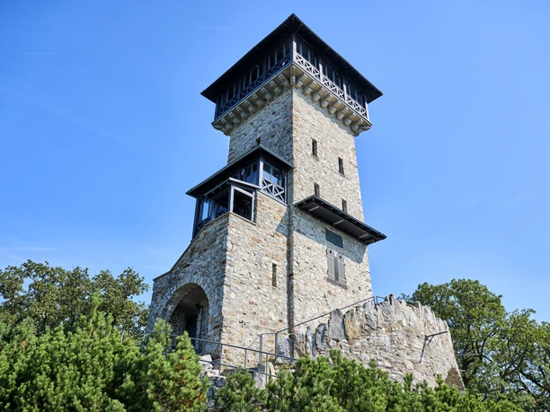 Herzbergturm in Bad Homburg Außenaufnahme des Herzbergturms