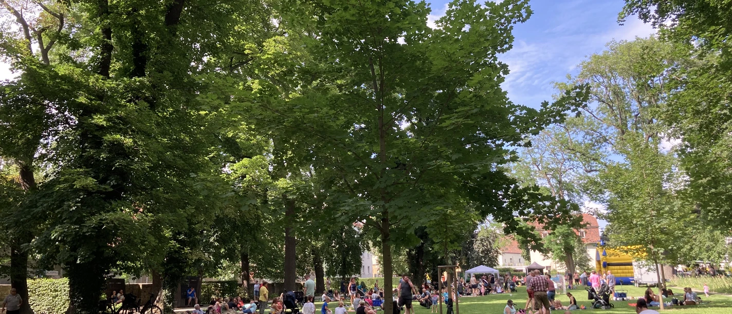 Chillout im Stadtpark zum Gartenträume-Picknicktag.JPG