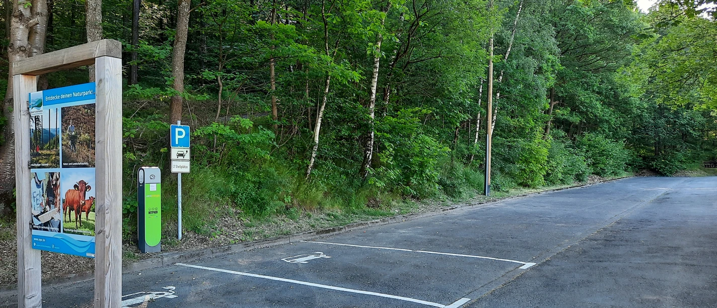 Parkplatz in Netphen-Brauersdorf