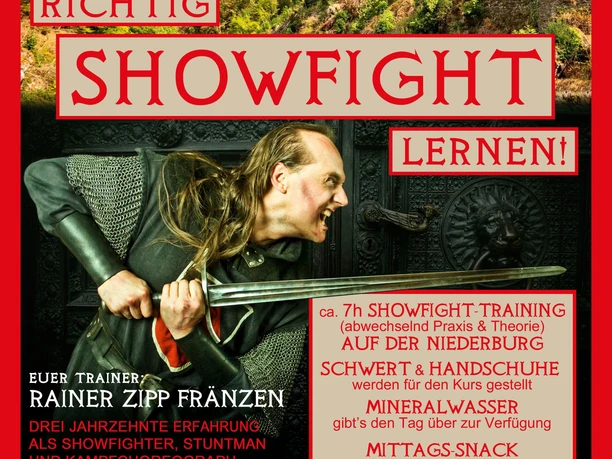 Plakat Show Fight