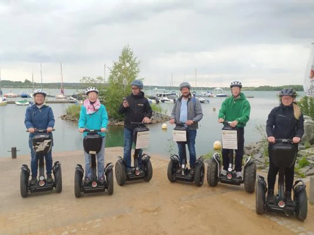 Tour mit Segway Lagune Kahnsdorf