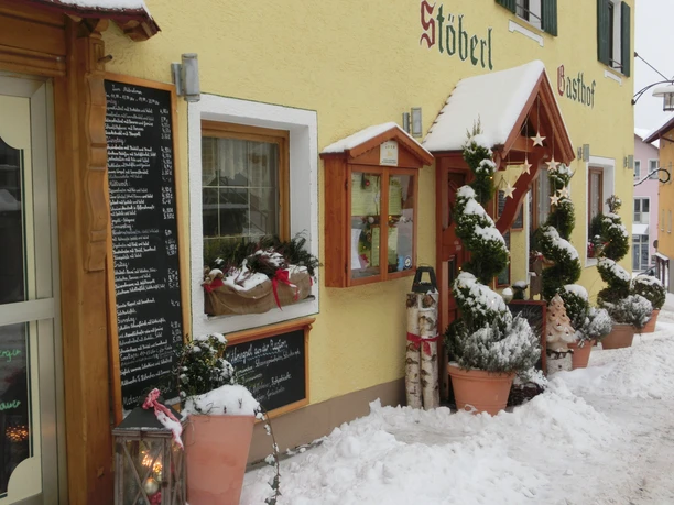 Gasthof Stöberl Eingang Rosengasse Gasthof Stöberl Eingang Rosengasse
