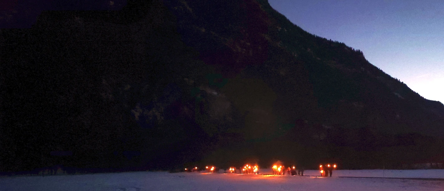 Silvesterfackelmarsch Oberau