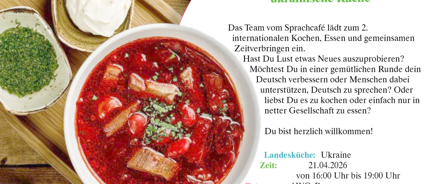 Ukrainisch kochen in PortaWestfalica Ukrainisch kochen in PortaWestfalica