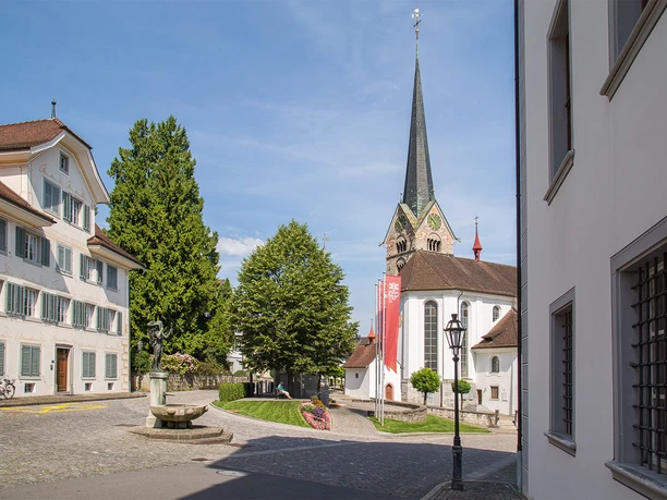 Tourismus Stans Entdecken Sehenswuerdigkeiten Stans Kirche