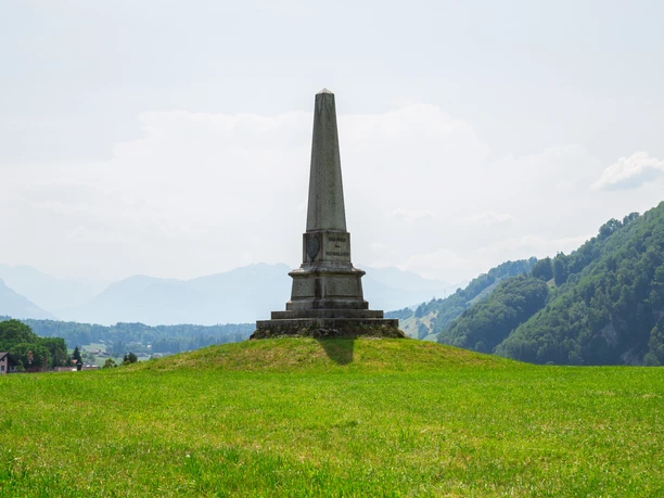 Tourismus Stans Entdecken Sehenswuerdigkeiten Ennetmoos Allweg Denkmal