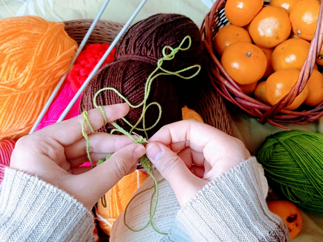Häkeln und Stricken