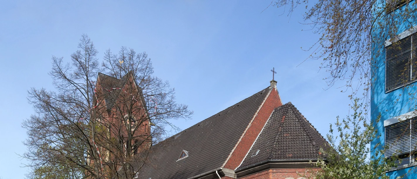J5195-Bearbeitet (c) Helmut Gross_Erlebnis Bremerhaven_WEB.jpg Blick auf die St. Marien Kirche in Bremerhaven