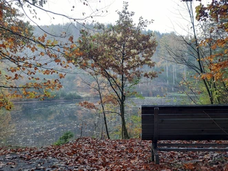 Idyllisch gelegener Rastplatz