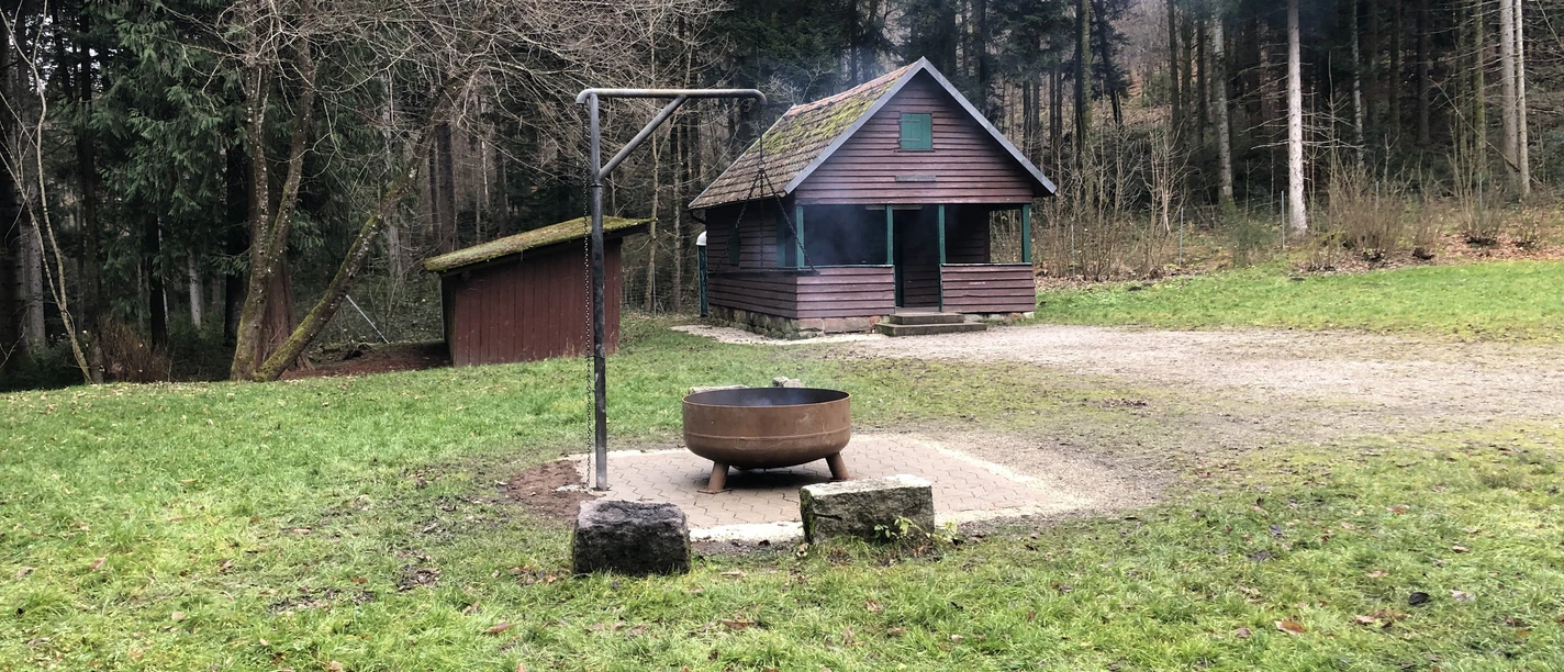 Käppeleshütte mit Grillstelle