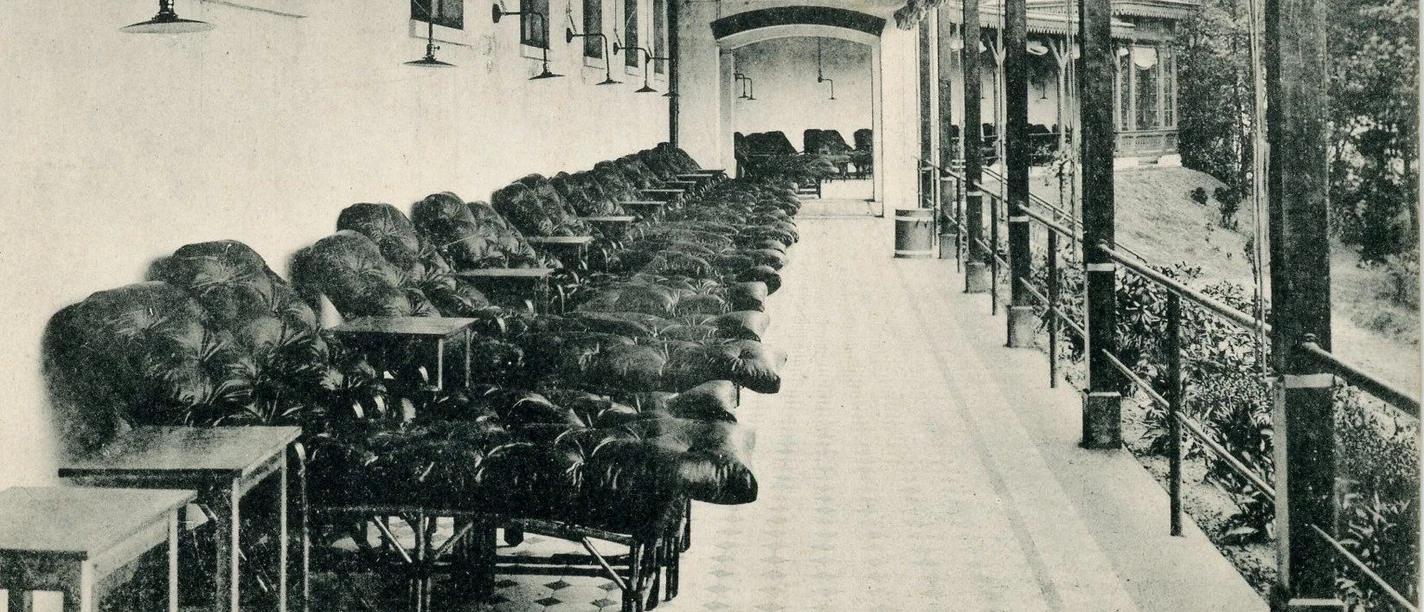 Edmundsthal Frauenheim Hauptliegehalle gelaufen 1907