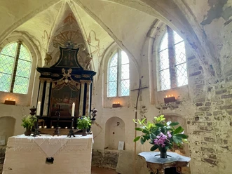 Kirche Landow Altarraum