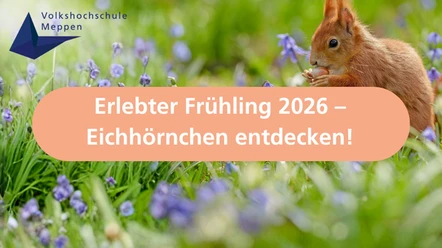 Erlebter Frühling 2026 – Eichhörnchen entdecken!