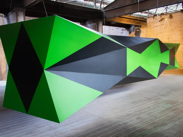 Boris Tellegen, One Beam, 2026, In situ-Installation, Möllerhalle