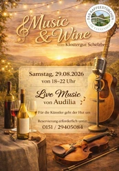 Plakat Music and Wine