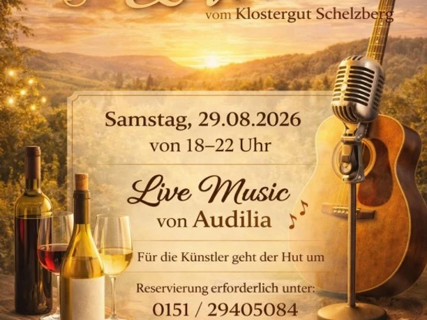 Plakat Music and Wine