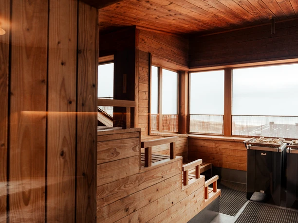 Panorama Sauna auf Juist